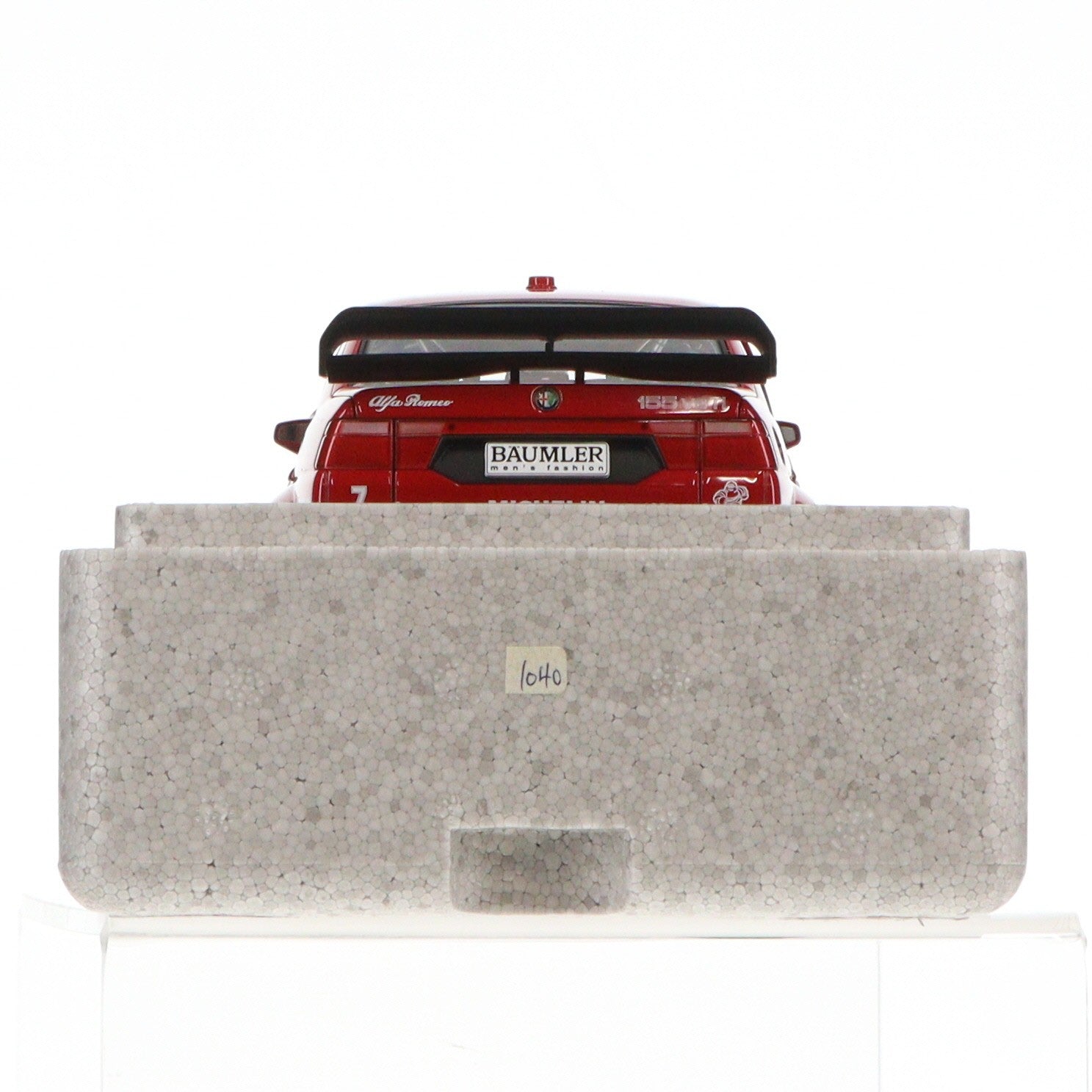 【中古即納】[MDL] 1/18 アルファロメオ 155 V6 TI DTM 1993 #7 最終戦・ホッケンハイム優勝 アレッサンドロ・ナニーニ 完成品 ミニカー(89304) AUTOart(オートアート)(20121229)