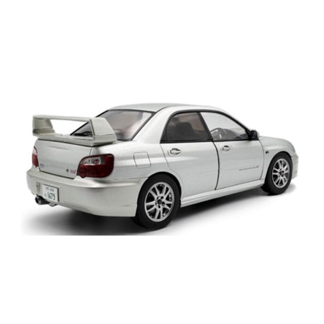 【予約安心出荷】[MDL] 1/18 スバル インプレッサ WRX STI 2003(シルバー) 完成品 ミニカー(S1812303) solido(ソリド)(2026年1月)