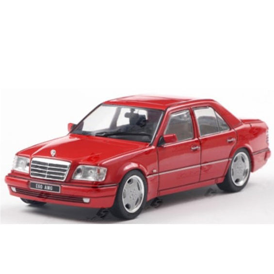【予約安心出荷】[MDL] 1/43 メルセデスベンツ W124 E60 AMG 1994(レッド) 完成品 ミニカー(S4313204) solido(ソリド)(2026年1月)