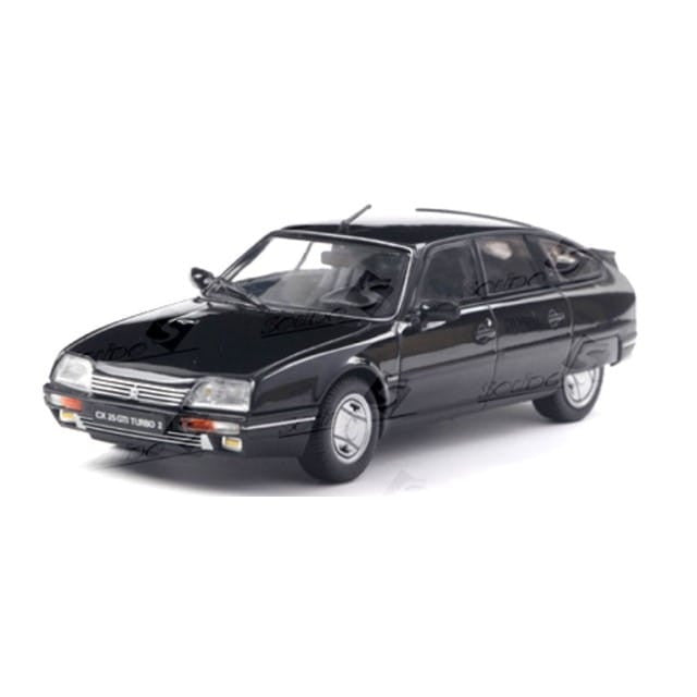 【予約安心出荷】[MDL] 1/43 シトロエン CX GTI ターボ II 1989(ブラック) 完成品 ミニカー(S4311706) solido(ソリド)(2026年1月)