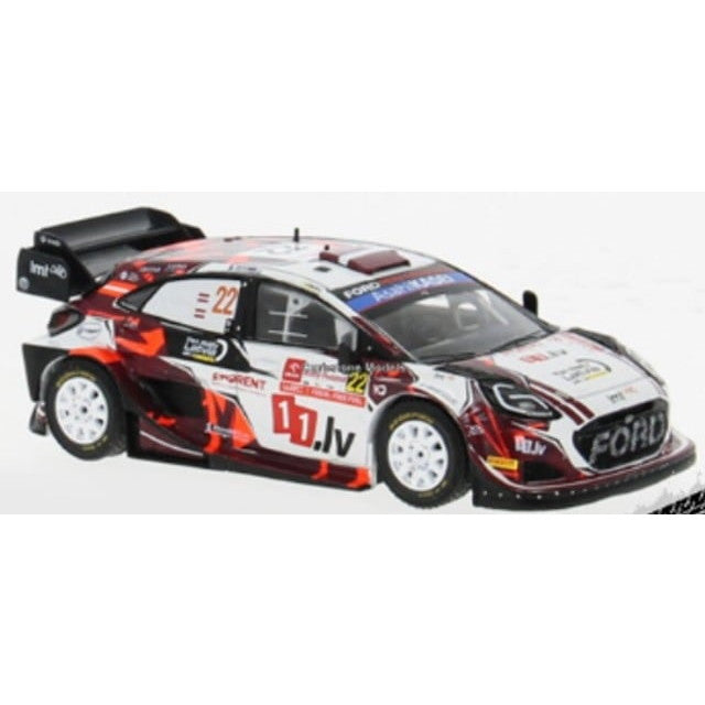 【予約安心出荷】[MDL] 1/43 フォード プーマ ラリー1 ハイブリッド 2024年 ラリーポーランド #22 M.Sesks/R.Francis 完成品 ミニカー(RAM944) IXO Models(イクソモデルス)(2025年8月)