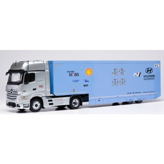 【予約安心出荷】[MDL] 1/43 メルセデスベンツ アクトロス MP4 WRC ラリートランスポーター 完成品 ミニカー(TTR036) IXO Models(イクソモデルス)(2025年8月)