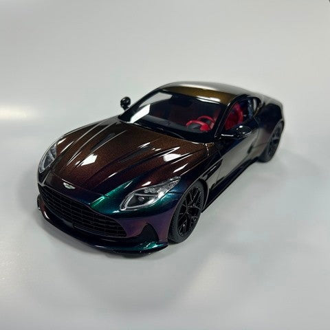 【新品即納】[MDL] 1/18 アストンマーティン DB12 カメレオン 交換用ホイール付属 完成品 ミニカー(8250516BSL) XiaoGuang MODEL(20250731)