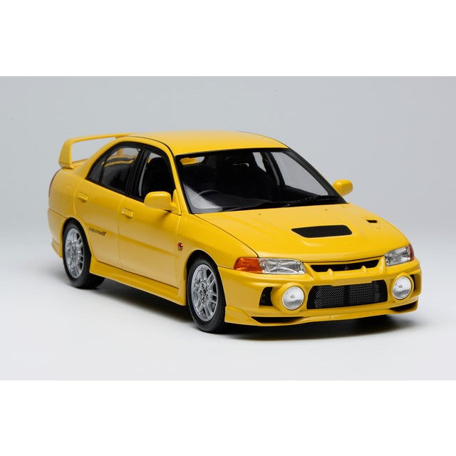【新品即納】[MDL] 1/18 三菱 Lancer Evolution IV Dandelion Yellow(ダンデライオン イエロー) 完成品 ミニカー(M84006) MOTORHELIX(モーターヘリックス)(20250731)