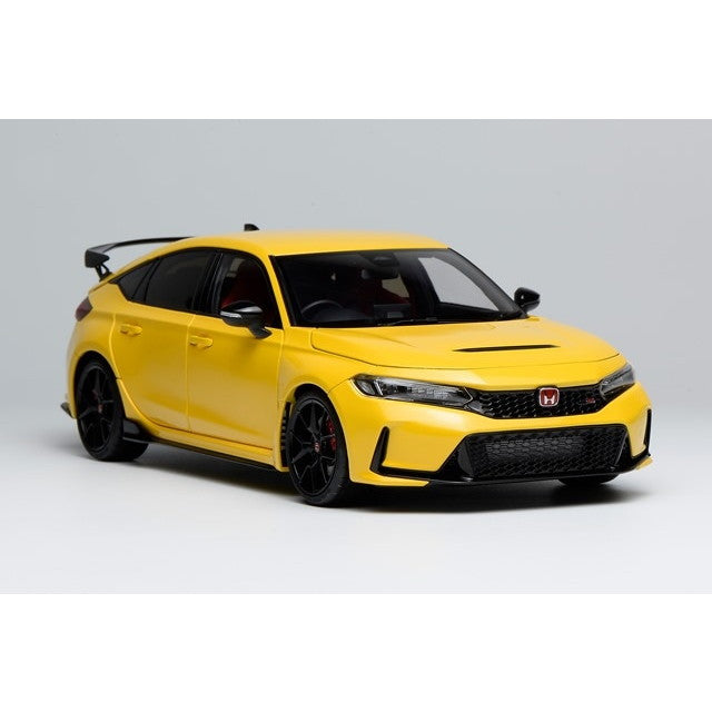 【新品即納】[MDL] 1/18 ホンダ Civic(シビック) Type R(FL5) Sunlight Yellow(サンライト イエロー) 完成品 ミニカー(M85306-18) MOTORHELIX(モーターヘリックス)(20250731)