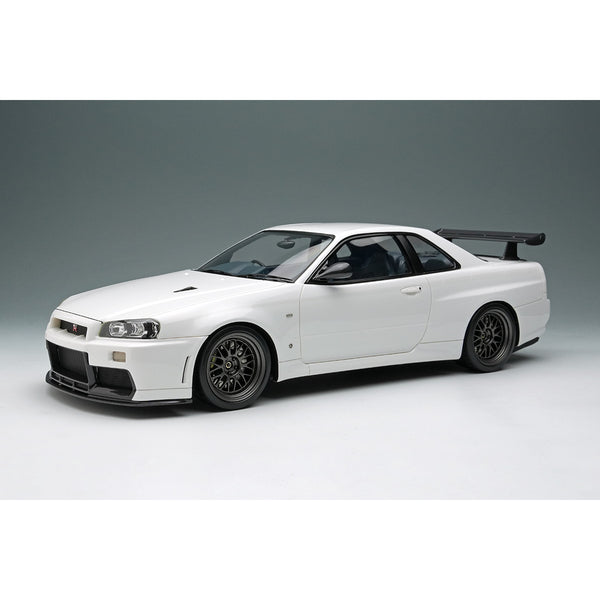 スカイライン GT-R 1/18 ミニカー シルバー イグニッションモデル 1/18 GReddy ニッサン スカイライン GT-R