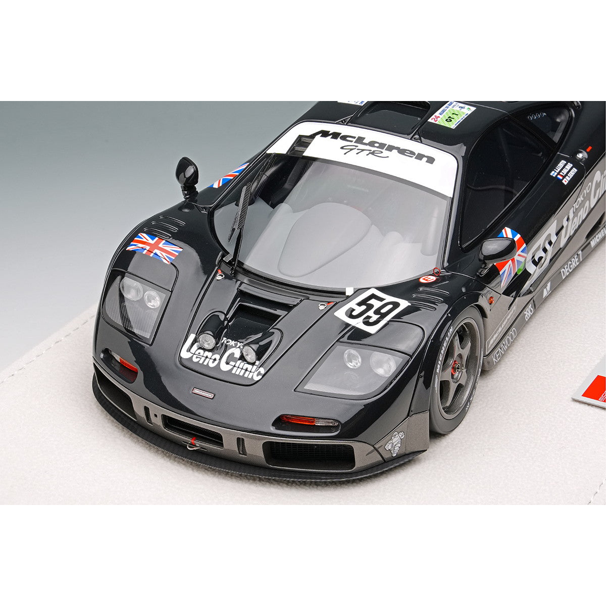【予約安心出荷】[MDL] 1/18 McLaren(マクラーレン) F1 GTR 01R 1995 ブルーブラックメタリック/メタリックグレー(限定200台) 完成品 ミニカー(EML154) EIDOLON(アイドロン)(2026年1月)