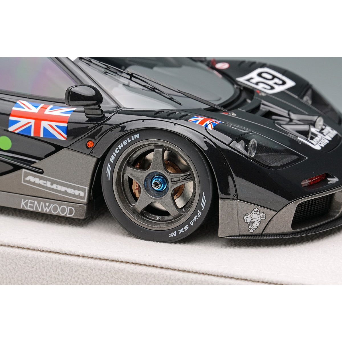 【予約安心出荷】[MDL] 1/18 McLaren(マクラーレン) F1 GTR 01R 1995 ブルーブラックメタリック/メタリックグレー(限定200台) 完成品 ミニカー(EML154) EIDOLON(アイドロン)(2026年1月)