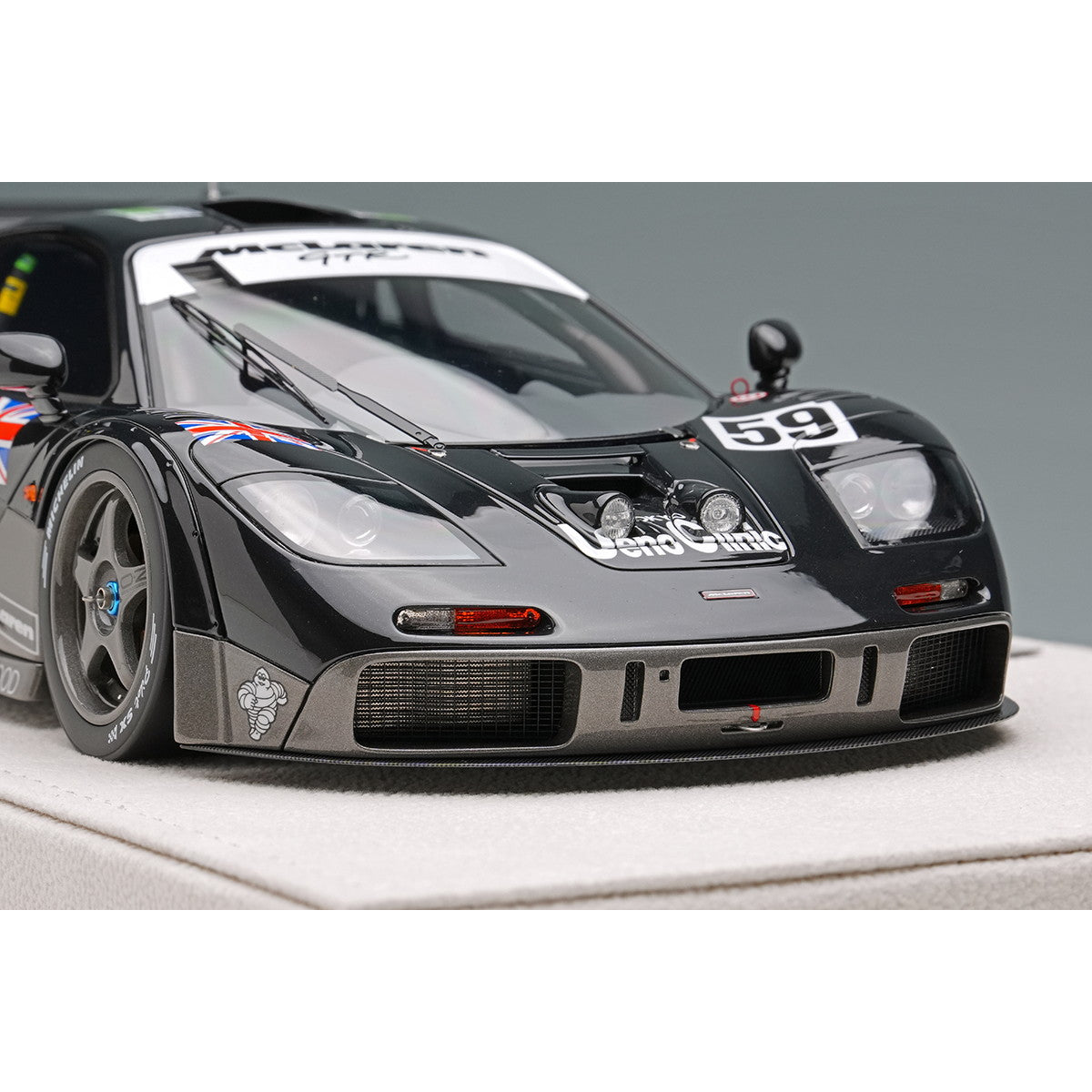 【予約安心出荷】[MDL] 1/18 McLaren(マクラーレン) F1 GTR 01R 1995 ブルーブラックメタリック/メタリックグレー(限定200台) 完成品 ミニカー(EML154) EIDOLON(アイドロン)(2026年1月)