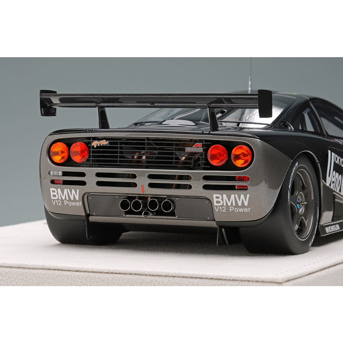 【予約安心出荷】[MDL] 1/18 McLaren(マクラーレン) F1 GTR 01R 1995 ブルーブラックメタリック/メタリックグレー(限定200台) 完成品 ミニカー(EML154) EIDOLON(アイドロン)(2026年1月)