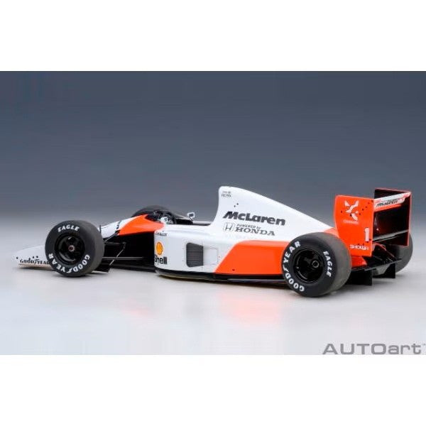 【予約安心出荷】[MDL] (再販) オートアート・コンポジットモデルシリーズ 1/18 マクラーレン ホンダ MP4/6 日本GP 1991年 #1(アイルトン・セナ) マクラーレンロゴ入り 完成品 ミニカー(89140) AutoArt(オートアート)(2026年7月)