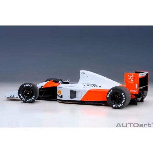 【新品即納】[MDL] (再販) オートアート・コンポジットモデルシリーズ 1/18 マクラーレン ホンダ MP4/6 日本GP 1991年 #1(アイルトン・セナ) 完成品 ミニカー(89150) AutoArt(オートアート)(20260731)