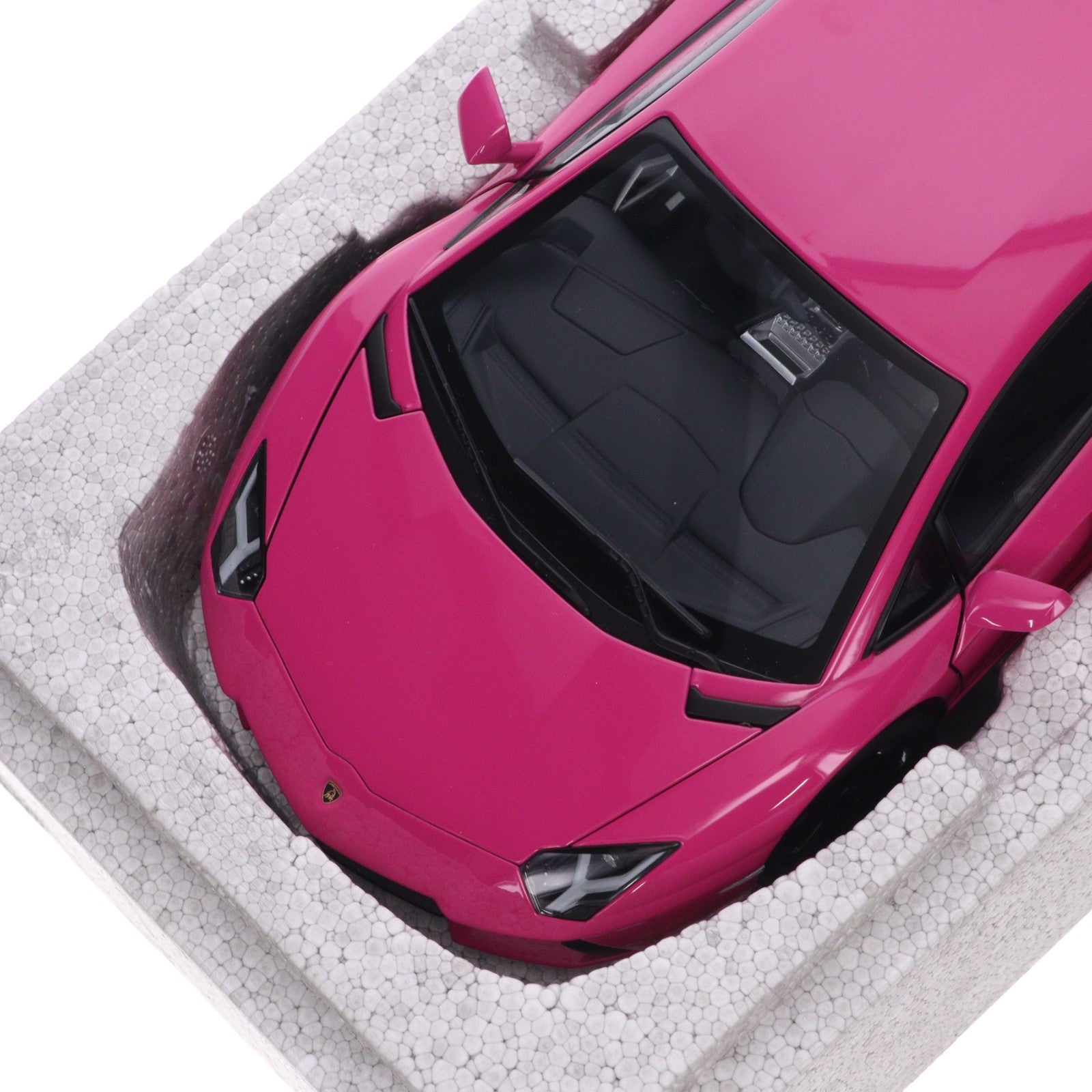 【中古即納】[MDL] シグネチャーシリーズ 1/18 ランボルギーニ アヴェンタドール LP700-4(ピンク) 完成品 ミニカー(74660) AutoArt(オートアート)(20131207)