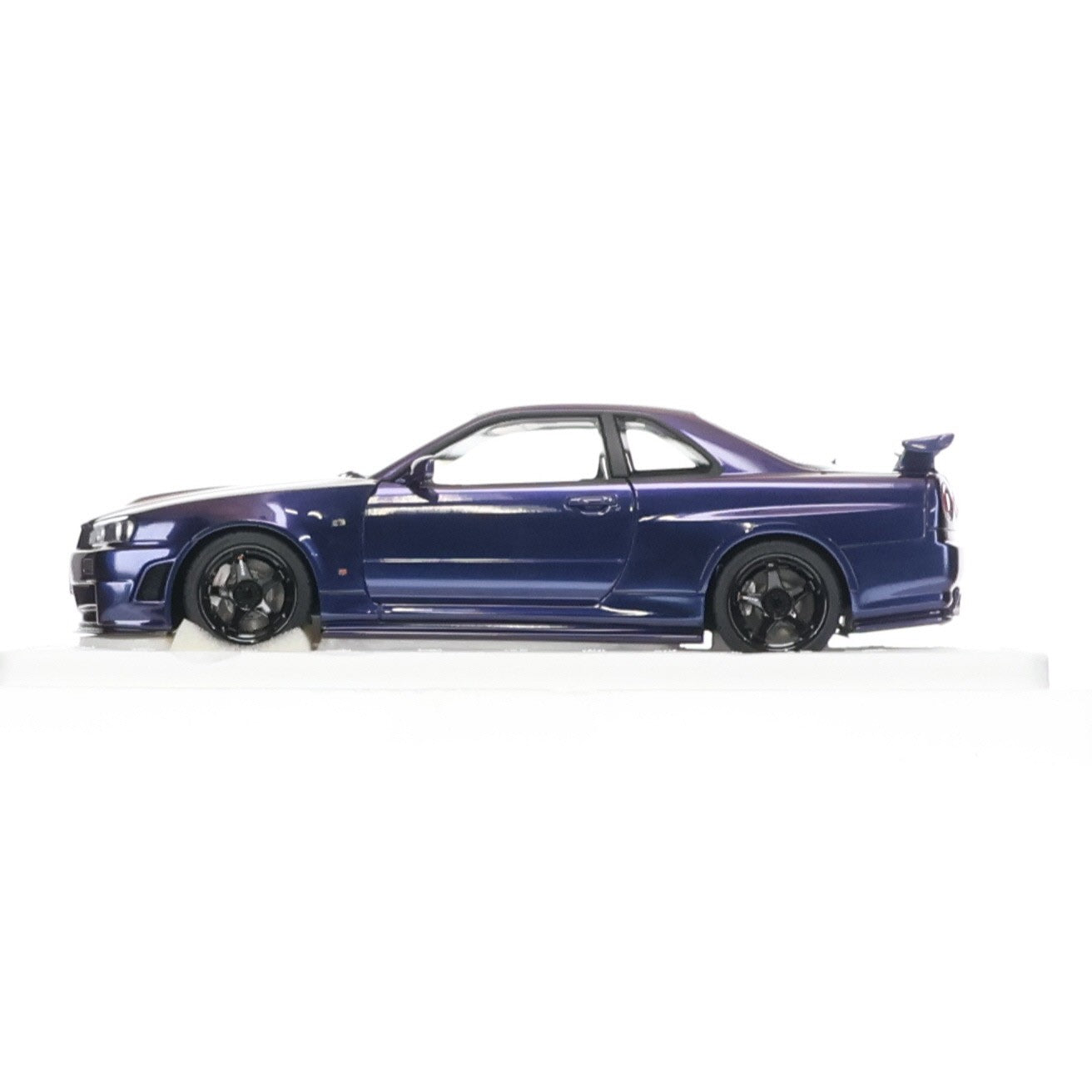 【中古即納】[MDL] オートアート・コンポジットモデルシリーズ 1/18 ニスモ R34 GT-R Z-tune(ミッドナイトパープルIII) 完成品 ミニカー(77464) AUTOart(オートアート)(20240301)