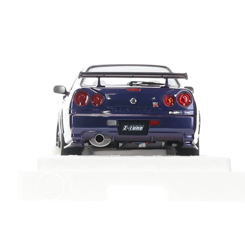 【中古即納】[MDL] オートアート・コンポジットモデルシリーズ 1/18 ニスモ R34 GT-R Z-tune(ミッドナイトパープルIII) 完成品 ミニカー(77464) AUTOart(オートアート)(20240301)