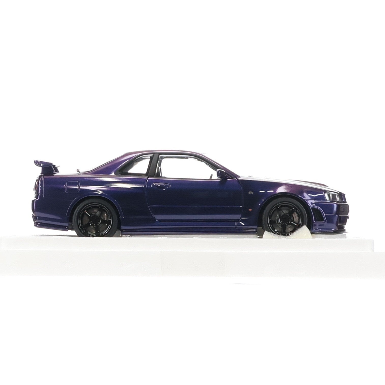 【中古即納】[MDL] オートアート・コンポジットモデルシリーズ 1/18 ニスモ R34 GT-R Z-tune(ミッドナイトパープルIII) 完成品 ミニカー(77464) AUTOart(オートアート)(20240301)