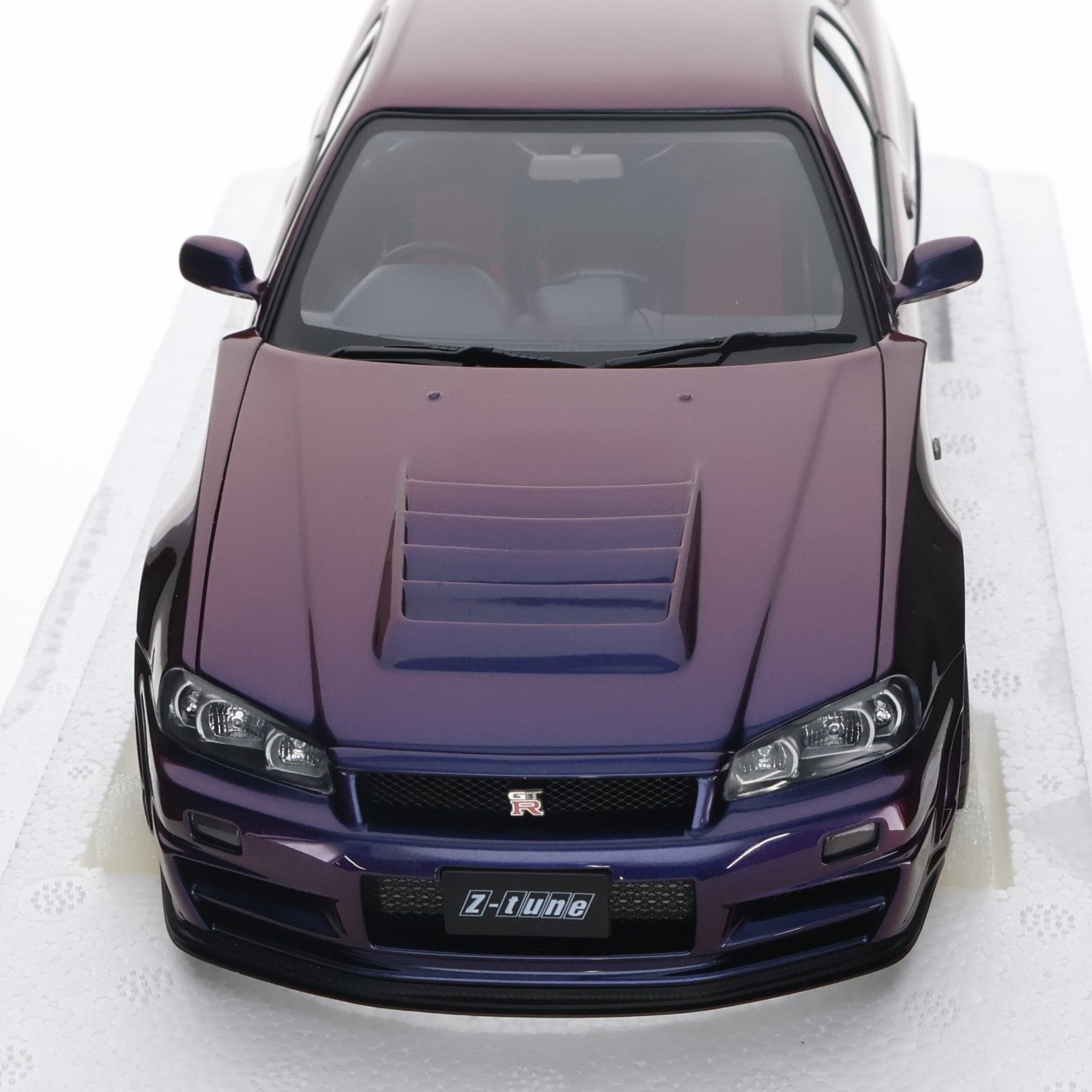 【中古即納】[MDL] オートアート・コンポジットモデルシリーズ 1/18 ニスモ R34 GT-R Z-tune(ミッドナイトパープルIII) 完成品 ミニカー(77464) AUTOart(オートアート)(20240301)
