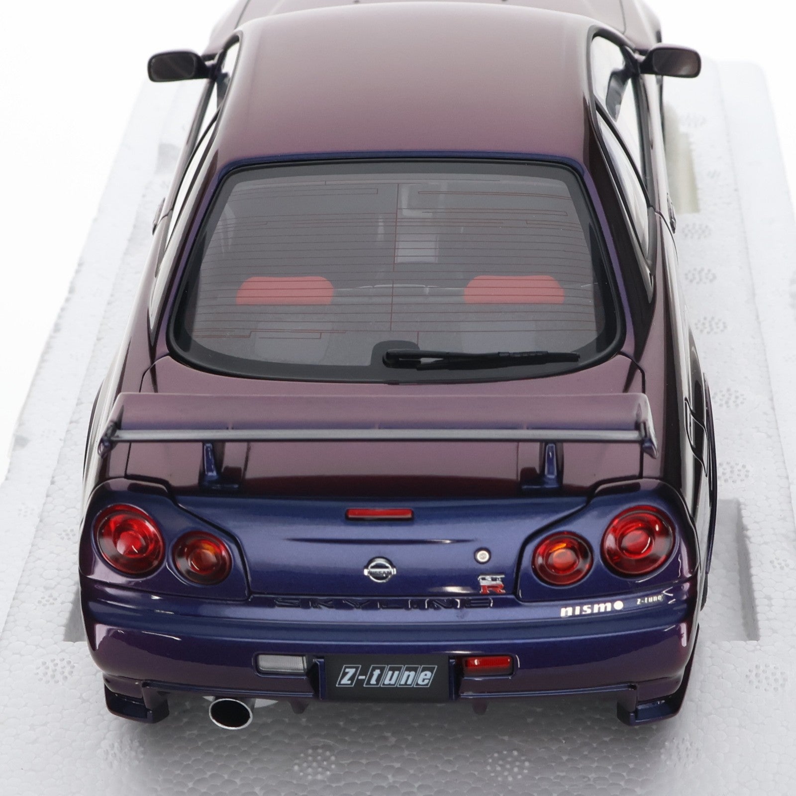 【中古即納】[MDL] オートアート・コンポジットモデルシリーズ 1/18 ニスモ R34 GT-R Z-tune(ミッドナイトパープルIII) 完成品 ミニカー(77464) AUTOart(オートアート)(20240301)
