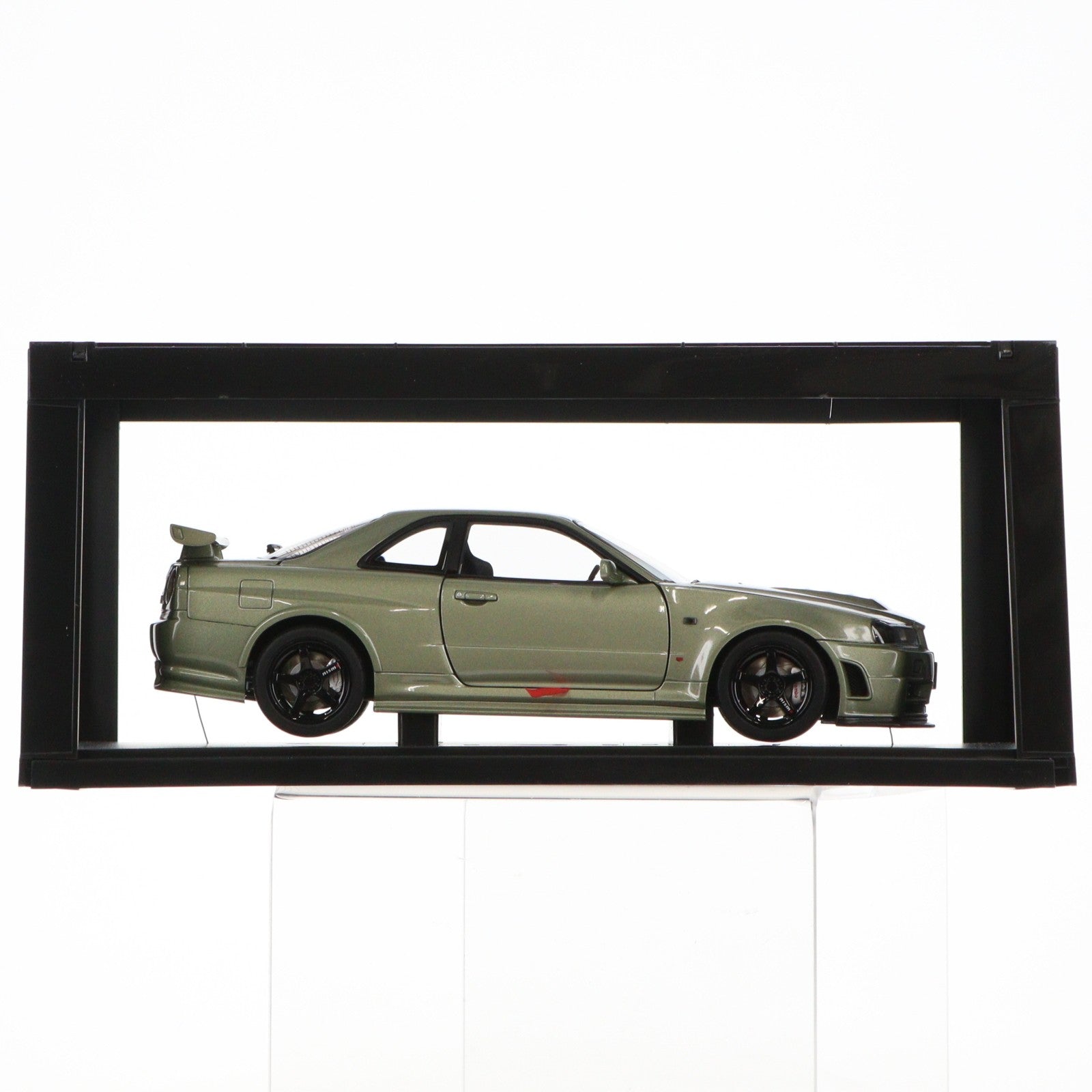 【中古即納】[MDL] 1/18 ニスモ R34 GT-R Z-tune (ミレニアムジェイド) 完成品 ミニカー(77353) AutoArt(オートアート)(20140927)