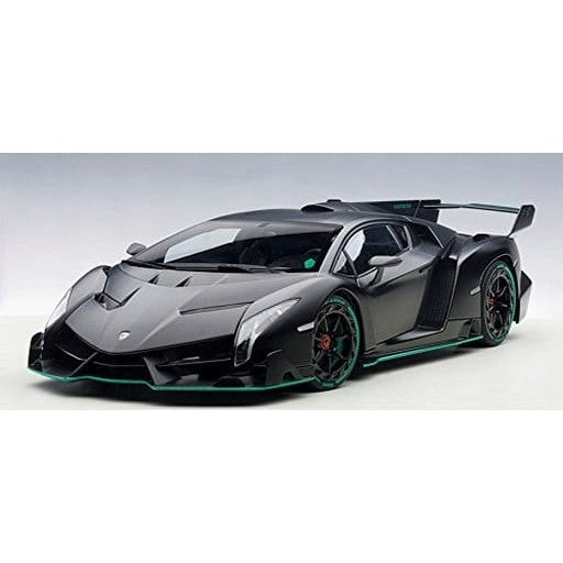 【中古即納】[MDL] シグネチャーシリーズ 1/18 ランボルギーニ ヴェネーノ(マット・ブラック) 完成品 ミニカー(74505) AUTOart(オートアート)(20160525)