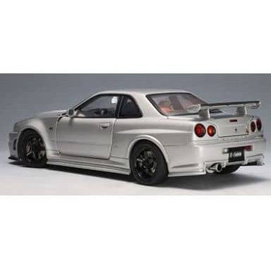 【中古即納】[MDL] 1/18 ニスモ R34 GT-R Z-tune(Z-tune シルバー) 完成品 ミニカー(77352) AutoArt(オートアート)(20140927)