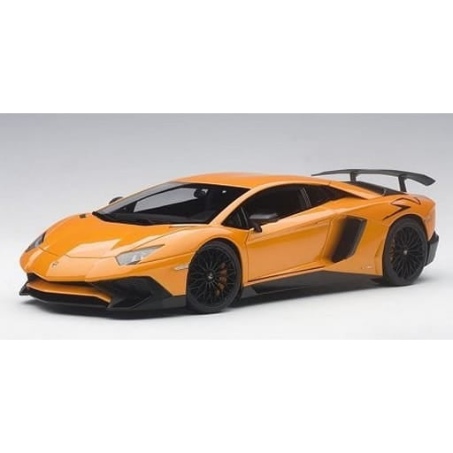 【中古即納】[MDL] 1/18 ランボルギーニ アヴェンタドール LP750-4 SV(メタリック・オレンジ) 完成品 ミニカー(74557) AUTOart(オートアート)(20170630)