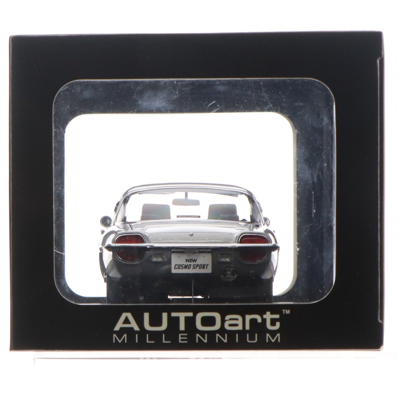 【中古即納】[MDL] MILLENNIUM 1/18 MAZDA COSMO SPORT(コスモスポーツ)(シルバー) 完成品 ミニカー(75933) AUTOart(オートアート)(20081231)