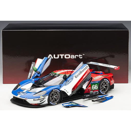 【中古即納】[MDL] オートアート・コンポジットモデルシリーズ 1/18 フォード GT 2016 #66 ル・マン24時間レース LMGTE Proクラス4位 完成品 ミニカー(81610) オートアート(20200131)