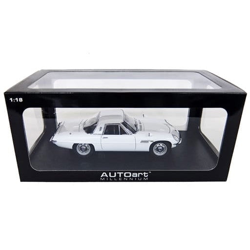 【中古即納】[MDL] 1/18 マツダ コスモスポーツ ホワイト 完成品 ミニカー(759310) AutoArt(オートアート)(20090120)