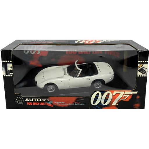 【中古即納】[MDL] 1/18 トヨタ2000GT CABRIO(カブリオレ) JAMES BOND VERSION(WHITE) YOU ONLY LIVE TWICE 007は二度死ぬ 完成品 ミニカー(78731) AutoArt(オートアート)(20020420)