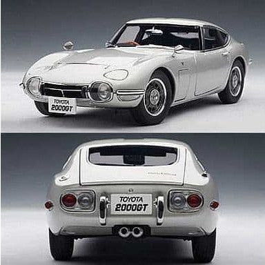 【中古即納】[MDL] 1/18 トヨタ 2000GT クーペ アップグレードVer.(シルバー) 「MILLENNIUMシリーズ」 完成品 ミニカー(78748) AutoArt(オートアート)(19991231)