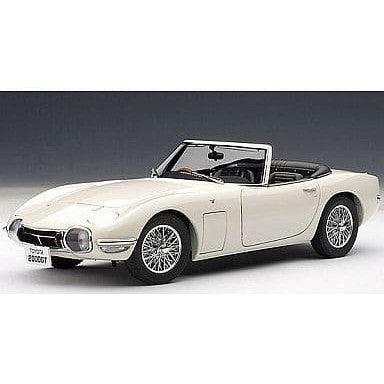 【中古即納】[MDL] 1/18 トヨタ2000GT カブリオレ ホワイト  完成品 ミニカー(78736) AutoArt(オートアート)(20121229)