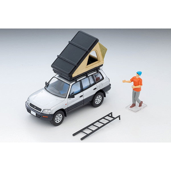 【予約安心出荷】[MDL] トミカリミテッドヴィンテージ NEO LV-N354c 1/64 トヨタ RAV4J V(銀)テント、フィギュア付 完成品 ミニカー(334422) TOMYTEC(トミーテック)(2026年1月)