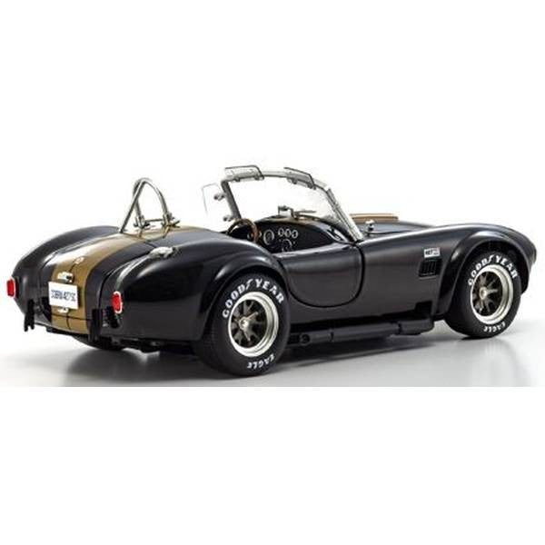 【予約安心出荷】[MDL] 1/18 シェルビー コブラ 427S/C(ブラック/ゴールドストライプ) 完成品 ミニカー(KS08048BKG) 京商(2025年12月)