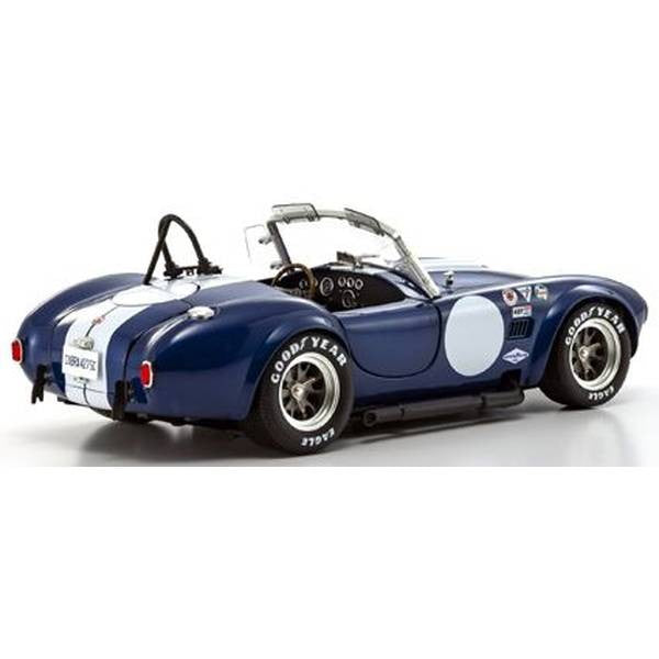 【新品】【お取り寄せ】[MDL] 1/18 シェルビー コブラ 427S/C(ブルー/ホワイトストライプ) 完成品 ミニカー(KS08048BLMW) 京商(20260131)