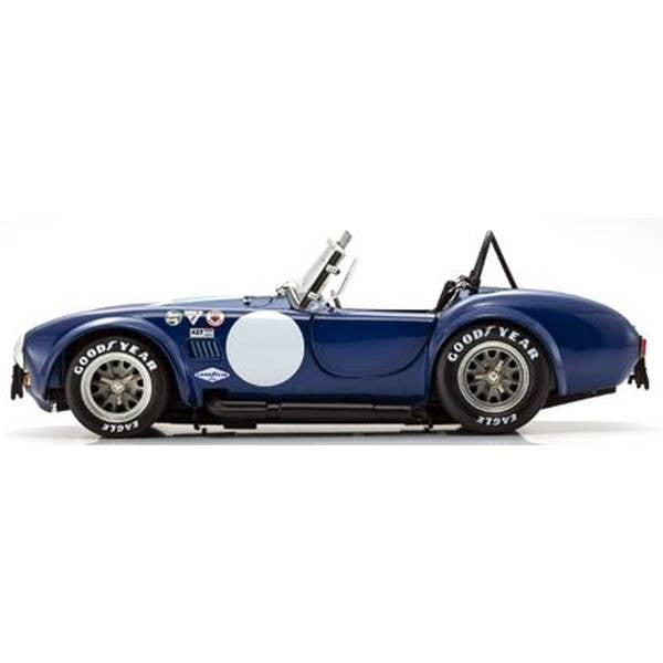 【新品】【お取り寄せ】[MDL] 1/18 シェルビー コブラ 427S/C(ブルー/ホワイトストライプ) 完成品 ミニカー(KS08048BLMW) 京商(20260131)