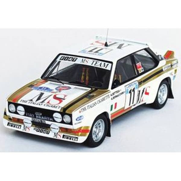 【予約安心出荷】[MDL] 1/43 フィアット 131 アバルト1980年 アクロポリスラリー 8位 #11 Atillio Bettega/Arnaldo Bernacchini 完成品 ミニカー(RRgr12) Trofeu(トロフュー)(2025年9月)