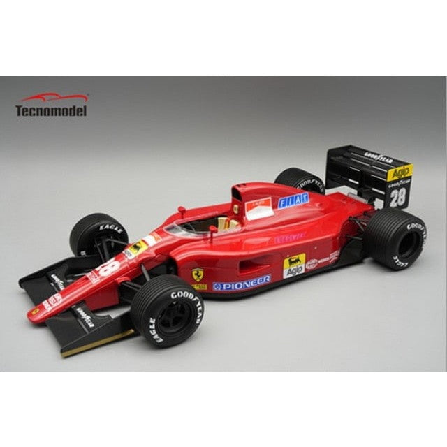 【予約安心出荷】[MDL] 1/18 フェラーリ 642 F1 イギリスGP 1991 Jean Alesi(ジャン・アレジ) レインタイヤ車 完成品 ミニカー(TM18-392A) Tecnomodel(テクノモデル)(2026年1月)