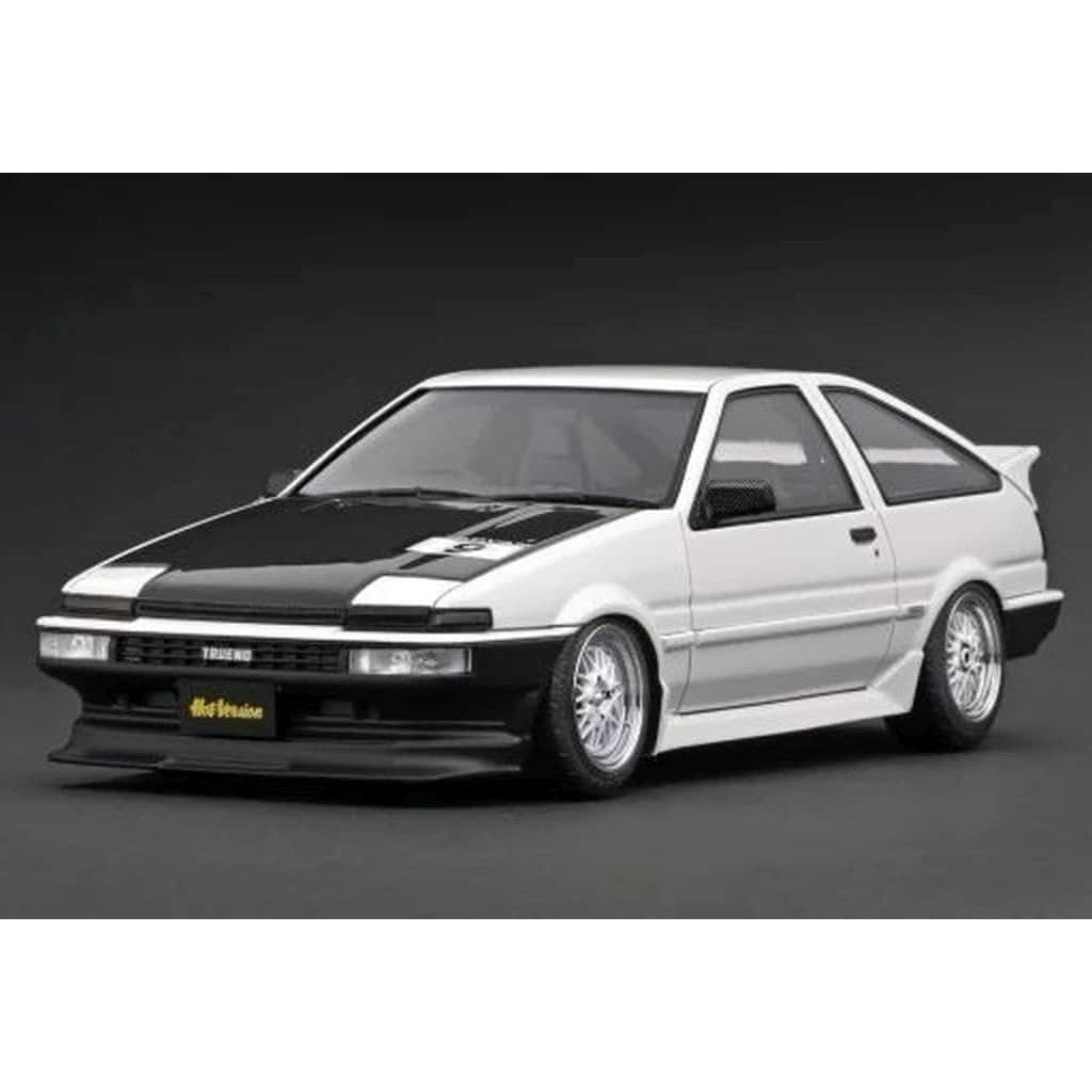 【中古即納】[MDL] 1/18 Toyota Sprinter Trueno(スプリンタートレノ) AE86 3Door TK-Street Early Ver White 完成品 ミニカー(IG3488) ignition model(イグニッションモデル)(20250419)