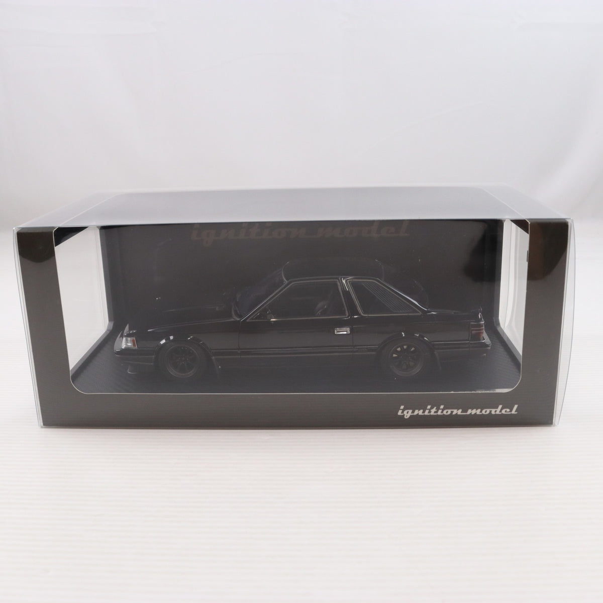 【中古即納】[MDL] 1/18 Toyota Soarer(ソアラ) 2.0 GZ10(ブラック×シルバー) 完成品 ミニカー(IG0369) ignition model(イグニッションモデル)(20161028)