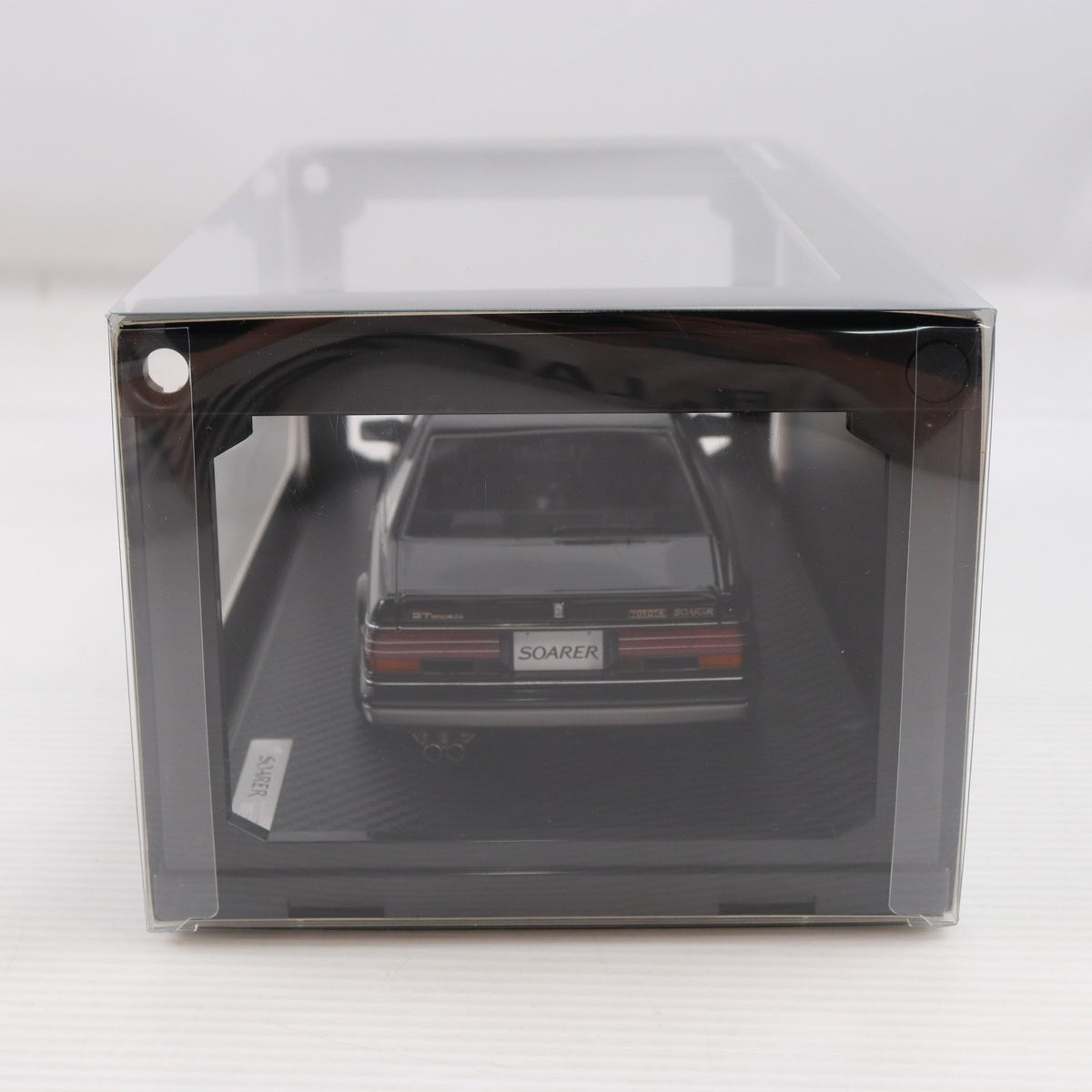 【中古即納】[MDL] 1/18 Toyota Soarer(ソアラ) 2.0 GZ10(ブラック×シルバー) 完成品 ミニカー(IG0369) ignition model(イグニッションモデル)(20161028)
