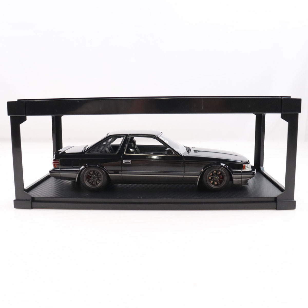 【中古即納】[MDL] 1/18 Toyota Soarer(ソアラ) 2.0 GZ10(ブラック×シルバー) 完成品 ミニカー(IG0369) ignition model(イグニッションモデル)(20161028)