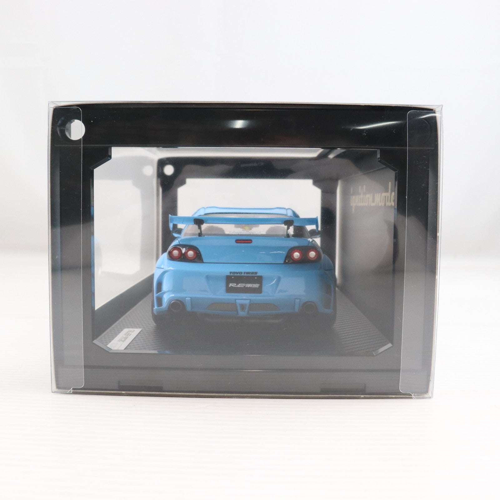 【中古即納】[MDL] 1/18 Mazda RX-8(SE3P) RE Amemiya(ライトブルー) 完成品 ミニカー(IG3178) ignition model(イグニッションモデル)(20240420)