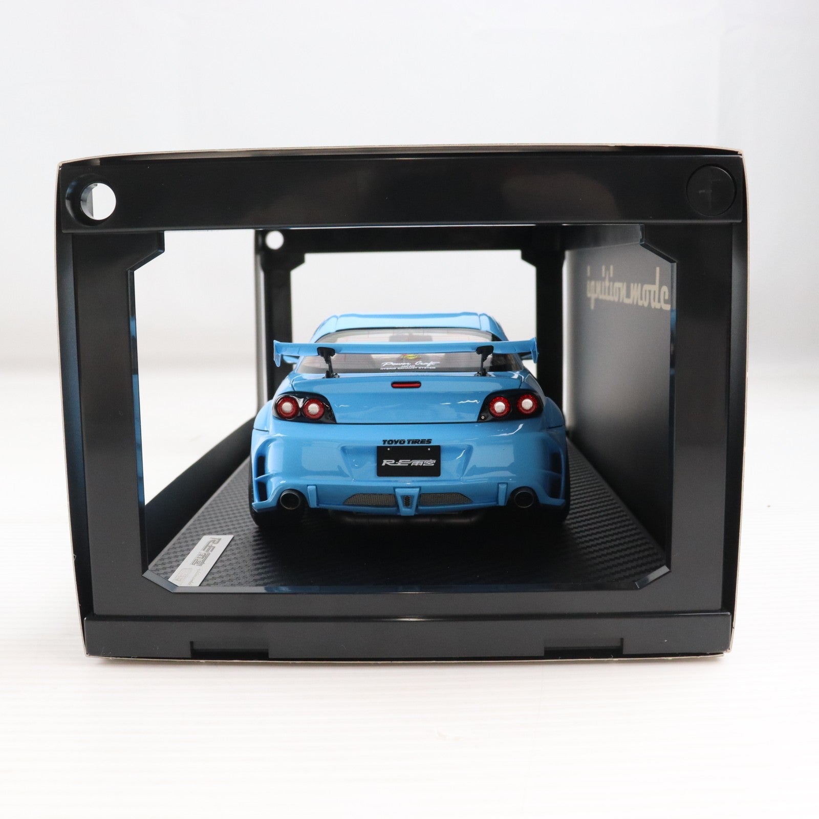 【中古即納】[MDL] 1/18 Mazda RX-8(SE3P) RE Amemiya(ライトブルー) 完成品 ミニカー(IG3178) ignition model(イグニッションモデル)(20240420)