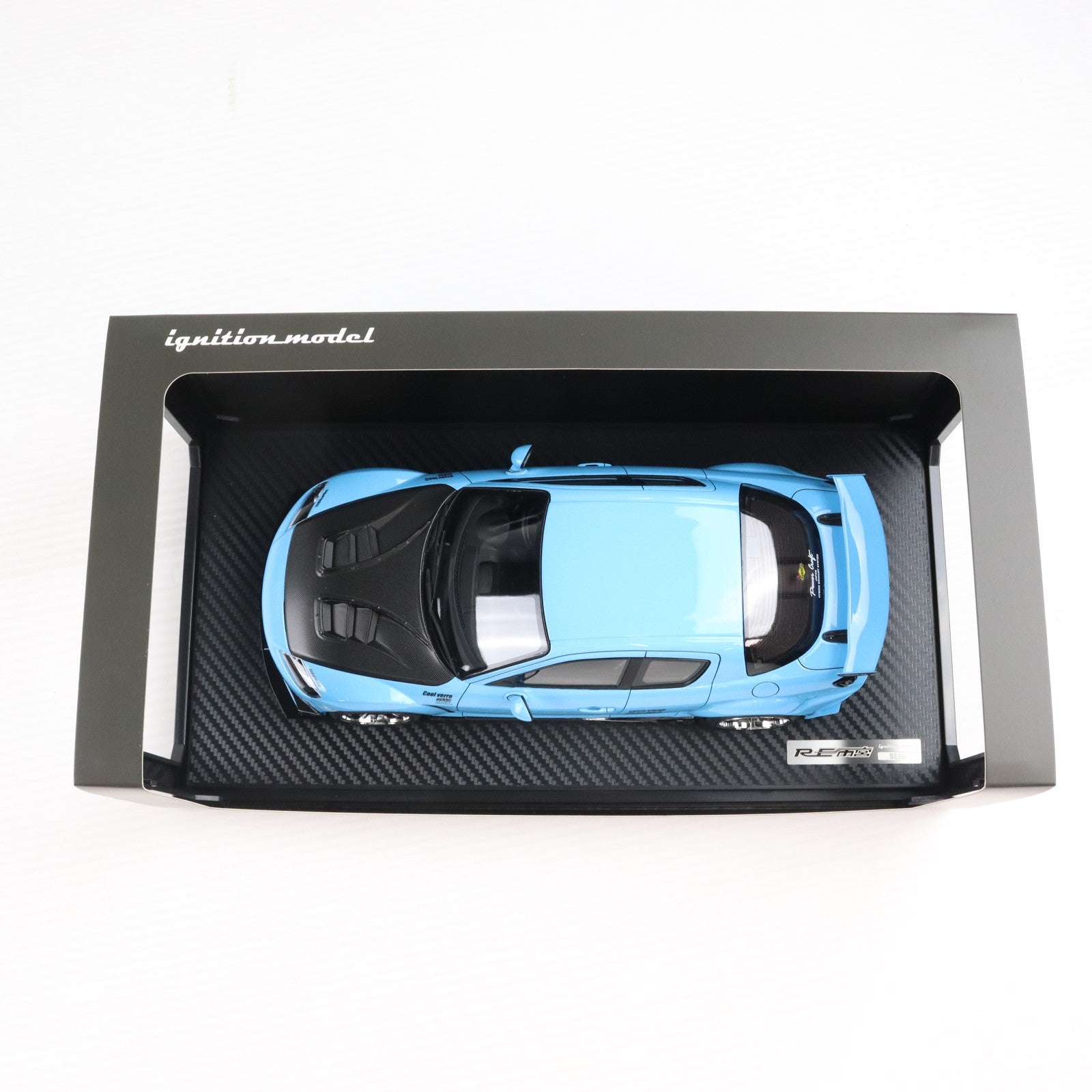 【中古即納】[MDL] 1/18 Mazda RX-8(SE3P) RE Amemiya(ライトブルー) 完成品 ミニカー(IG3178) ignition model(イグニッションモデル)(20240420)