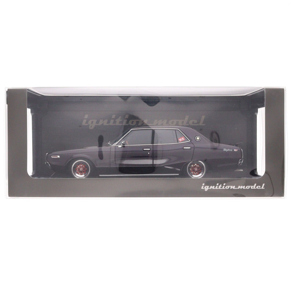 【中古即納】[MDL] 1/18 Nissan Skyline(スカイライン) 2000 GT-X(GC110) Purple 完成品 ミニカー(IG3270) ignition model(イグニッションモデル)(20240616)
