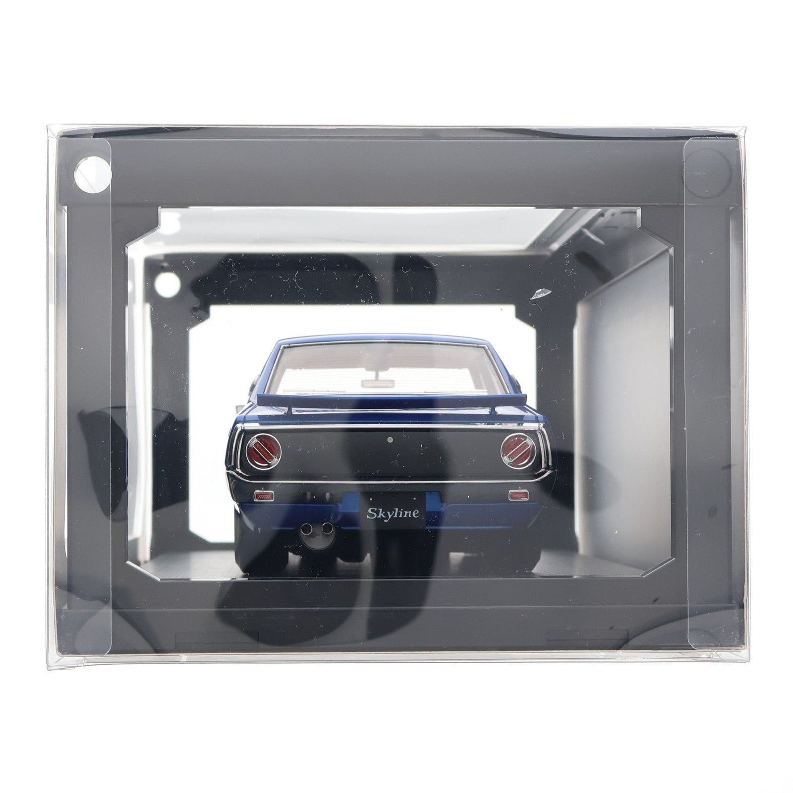 【中古即納】[MDL] 1/18 Nissan Skyline 2000 GT-X (GC110) Blue Metallic 完成品 ミニカー(IG3272) ignition model(イグニッションモデル)(20240519)