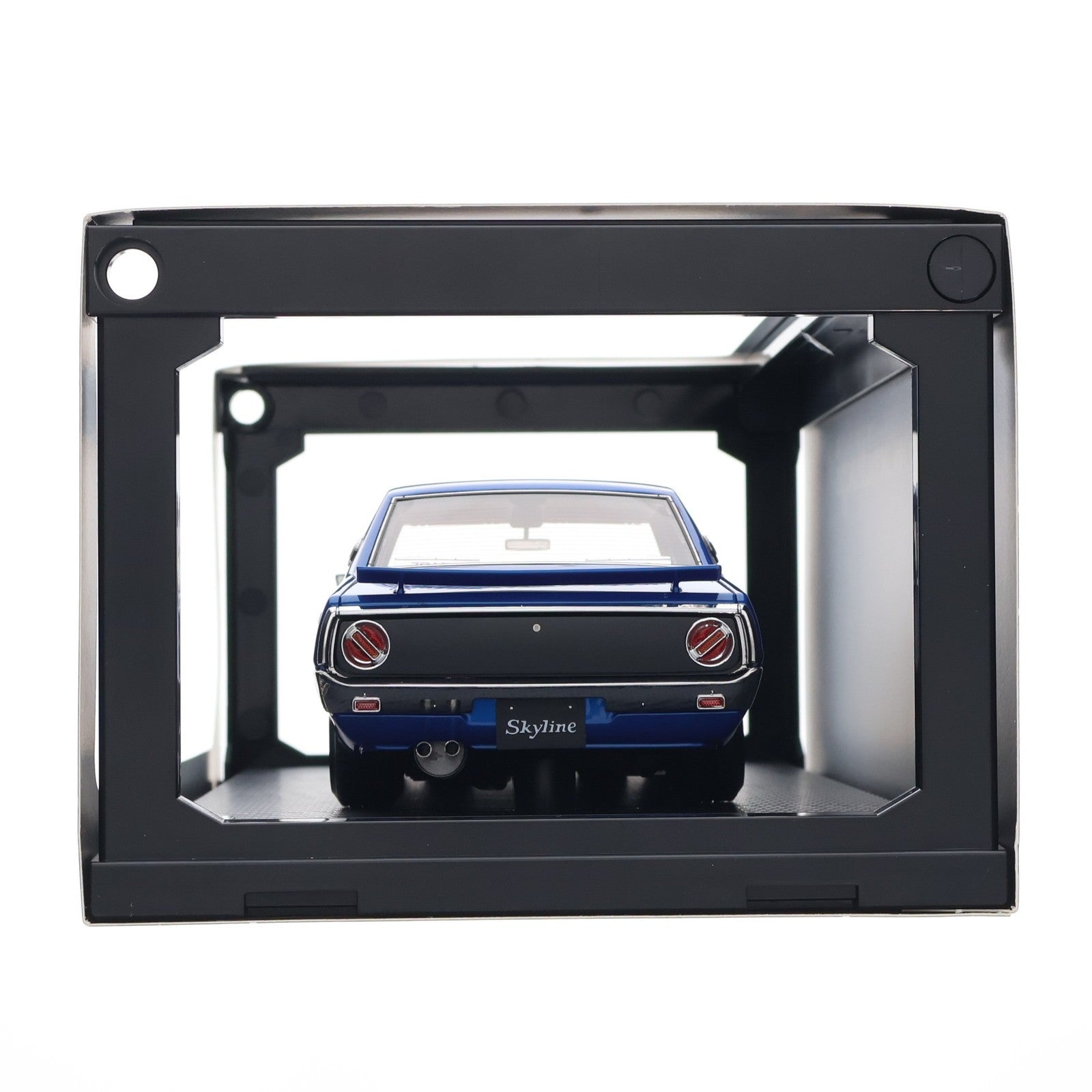 【中古即納】[MDL] 1/18 Nissan Skyline 2000 GT-X (GC110) Blue Metallic 完成品 ミニカー(IG3272) ignition model(イグニッションモデル)(20240519)