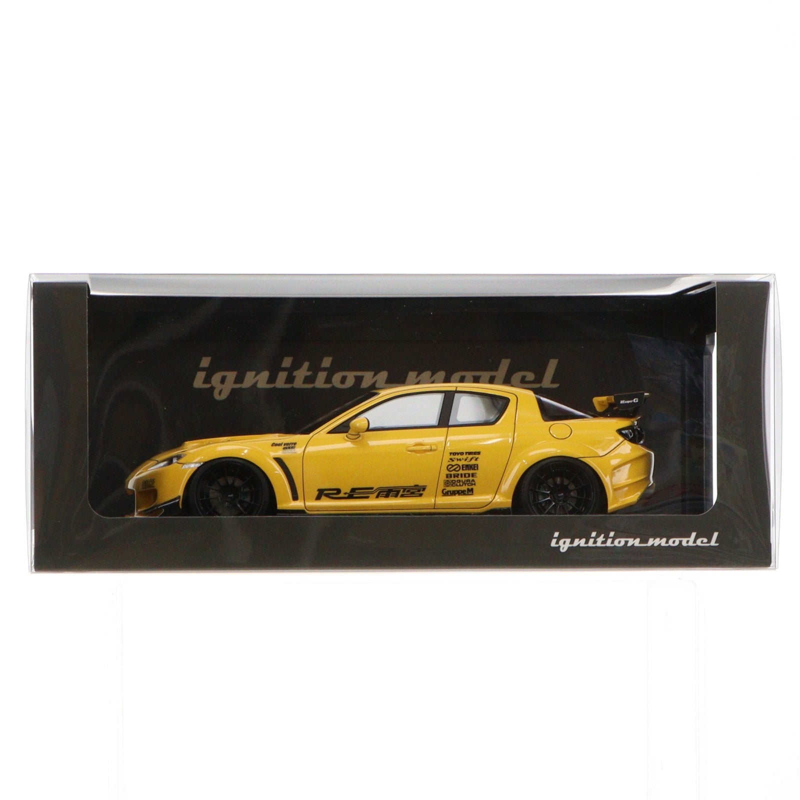 【中古即納】[MDL] 1/18 Mazda RX-8 SE3P RE Amemiya(イエロー) 完成品 ミニカー(IG3177) ignition model(イグニッションモデル)(20240519)