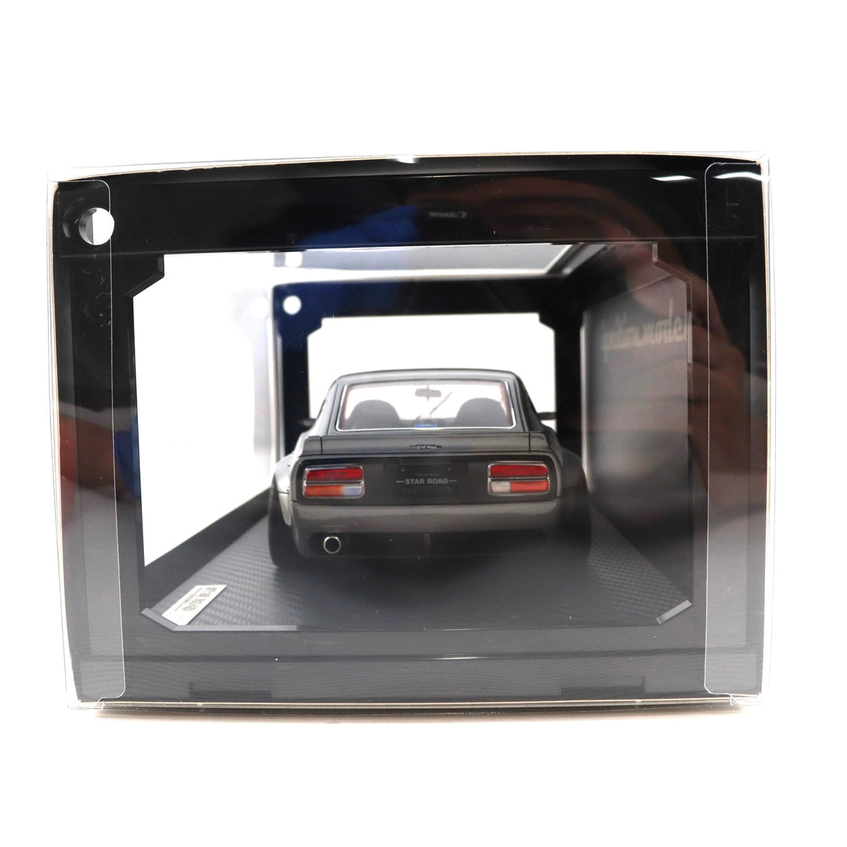 【中古即納】[MDL] 1/18 Nissan Fairlady Z(フェアレディZ)(S30) STAR ROAD(ガンメタリック) 完成品 ミニカー(IG3112) ignition model(イグニッションモデル)(20240823)